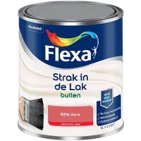 Flexa - Strak In De Lak Buitenlak Hoogglans - 85% Kers - Mengverf - 1 L