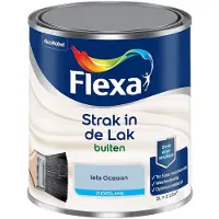 Flexa - Strak In De Lak Buitenlak Zijdeglans - Iets Oceaan - Mengverf - 1 L