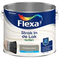 Flexa - Strak In De Lak Buitenlak Zijdeglans - Vol Natuursteen - Mengverf - 2,5 L