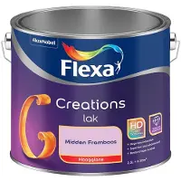 Flexa - Creations Lak Hoogglans - Midden Framboos - Mengverf - 2,5 L