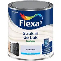 Flexa - Strak In De Lak Buitenlak Zijdeglans - Wit Krokus - Mengverf - 1 L
