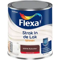 Flexa - Strak In De Lak Binnenlak Hoogglans - 100% Rabarber - Mengverf - 1 L
