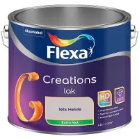 Flexa - Creations Lak Extra Mat - Iets Heide - Mengverf - 2,5 L