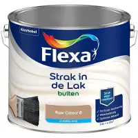 Flexa - Strak In De Lak Buitenlak Zijdeglans - Raw Colour 6 - Mengverf - 2,5 L