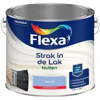 Flexa - Strak In De Lak Buitenlak Hoogglans - Vol Iris - Mengverf - 2,5 L