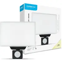 Modee Lighting - LED Schijnwerper met sensor V3 - 30W 2700lm - 4000K 840 - IP65