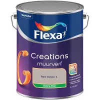 Flexa - Creations Muurverf Extra Mat - Raw Colour 1 - Mengverf - 5 L
