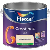 Flexa - Creations Lak Extra Mat - Iets Zandstrand - Mengverf - 2,5 L