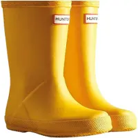 Hunter Kids First Boot Rubber Kinder Gele Wellingtonlaarzen