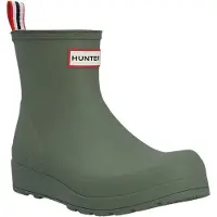 Hunter Regenlaars Women Play Short Wellington Lichen Green-Schoenmaat 40 - 41