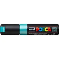 Posca acrylmarker - beitelpunt PC-8K - 8 mm - metallic groen