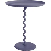 Leitmotiv Bijzettafel Zig Zag Large Night Blue