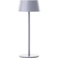 Brilliant Grijze Design Tafellamp Picco Op Batterij