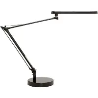 Unilux Mamboled Vrijstaand Bureaulamp LED Zwart 280 x 190 x 600 mm