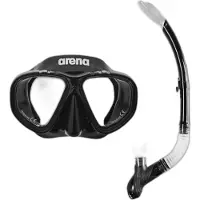Arena Premium Snorkeling Set Zwart Kinderen