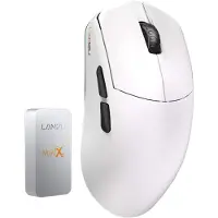Lamzu Maya X - Gaming Muis - Ultra Lichtgewicht - 47 Gram - 30K DPI - Wireless - 8K polling - Draadloos - Wit