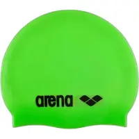 Arena Badmuts Unisex Classic Silicone Swim Cap Acid Lime/Black
