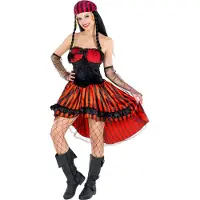 Dressforfun vrouwenkostuum piraat Elizabeth XL - verkleedkleding kostuum halloween verkleden feestkleding carnavalskleding carnaval feestkledij partykleding - 300689