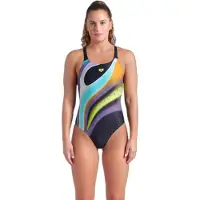 Arena - Women's Water Fluids Swimsuit Swim Pro Back - Badpak 34, meerkleurig