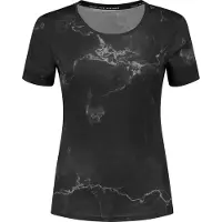 Rogelli T-Shirt De Sport Manches Courtes Marble - Femme - Noir || Maat: S