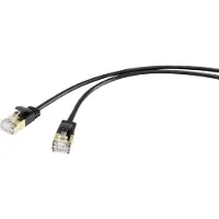 Renkforce CAT8.1 F/FTP Netzwerkkabel Slim 1 m