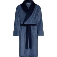 Pastunette - Badjas - Indigo Lounge - Fleece - Blauw - Maat S