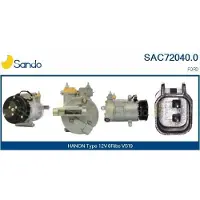 SANDO SAC72040.0 Aircopomp