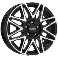 Dezent 17-inch aluminium velg kh dark 17"x7" 6x130 PCD ET50 84.1mm zwarte velg