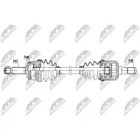 NTY NPW-HY-650 Aandrijfas