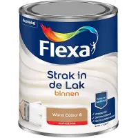 Flexa - Strak In De Lak Binnenlak Hoogglans - Warm Colour 6 - Mengverf - 750 Ml
