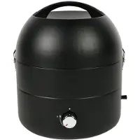 TAINO Grill-to-Go draagbare gasgrill - campinggrill voor onderweg zwart
