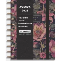 De Hobbit A6 Spiraal Agenda Bloem Klassiek 2026