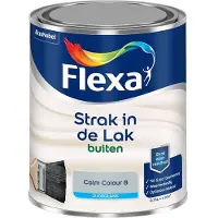 Flexa - Strak In De Lak Buitenlak Zijdeglans - Calm Colour 8 - Mengverf - 750 Ml