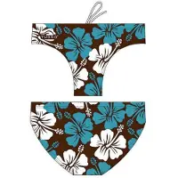 Turbo Surf Flower Swimming Brief Bruin S Man