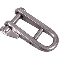 WICHARD Stainless Steel Shackle Zilver 6 mm