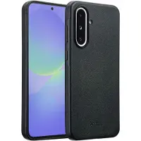 Accezz MagSafe Leather Backcover voor de Samsung Galaxy A36 / A56 - Onyx Black