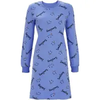 Ringella Warm katoenen smiley nachthemd | Maat 42