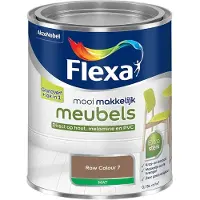 Flexa - Mooi Makkelijk Meubels Mat - Raw Colour 7 - Mengverf - 750 Ml