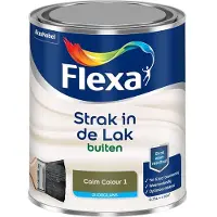 Flexa - Strak In De Lak Buitenlak Zijdeglans - Calm Colour 1 - Mengverf - 750 Ml