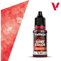 Vallejo Hobbyverf Acrylverf - 72601 Special Fx - Fresh Blood - Acryl - Verf flesje - 18 ml