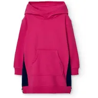 Boboli Fleece Combined Lang Mouw Jurk