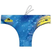 Turbo Action Swimming Brief Blauw 5-6 Years Jongen