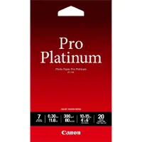 Canon PT-101 photo paper pro platinum 300 grams 10 x 15 cm (20 vel) Fotopapier