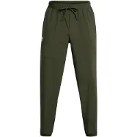 Under Armour Vibe Woven Trainingsbroek Donkergroen Wit