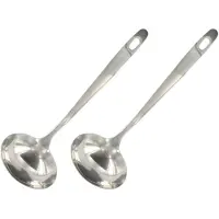 Fackelmann Set van 2 RVS Keukenlepels 28 cm Oxford