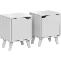 Vicco Malu Nachtkastje – Set van 2 Wit