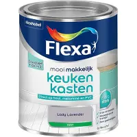 Flexa - Mooi Makkelijk Keukenkasten Mat - Lady Lavender - Mengverf - 750 Ml
