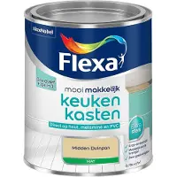 Flexa - Mooi Makkelijk Keukenkasten Mat - Midden Duinpan - Mengverf - 750 Ml