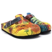 Calceo Van Gogh Clogs – Handgemaakt – Premium Kwaliteit – Maat 37