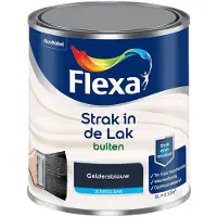 Flexa - Strak In De Lak Buitenlak Zijdeglans - Geldersblauw - Mengverf - 1 L